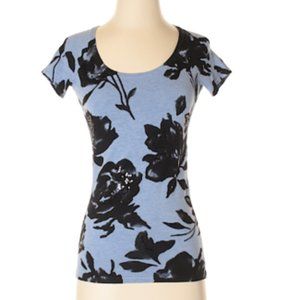 INC Blue Sweater with Sequin Detail, XS